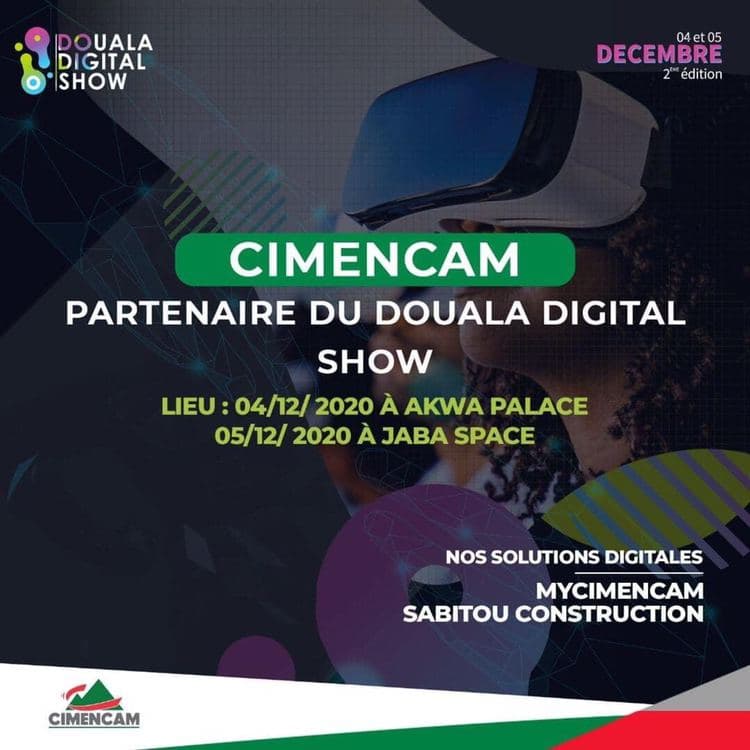 cimencam partenaire du douala digita show