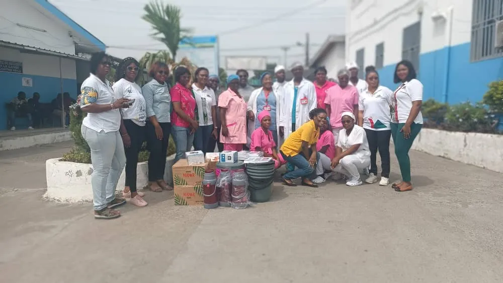 Visite charitable de la Cimentière Bonaberi à l’Hôpital de District de Bonassama